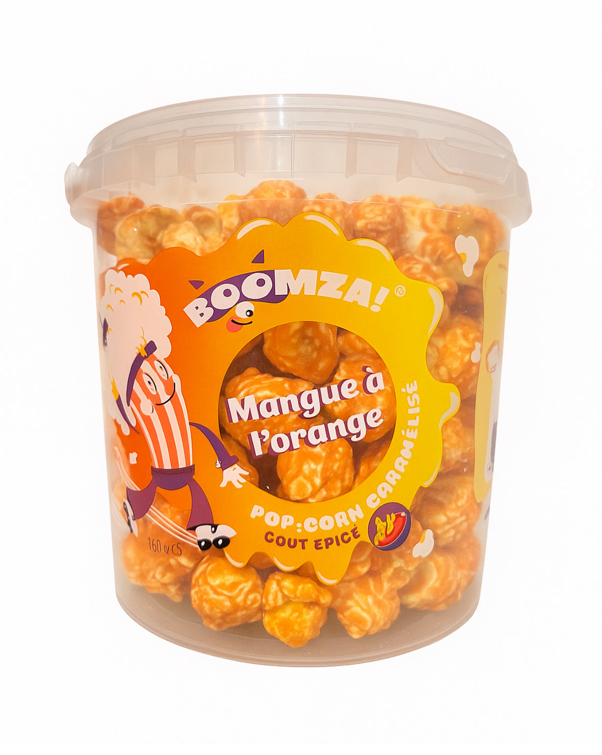 Pop corn épicés mangue / orange - 160g