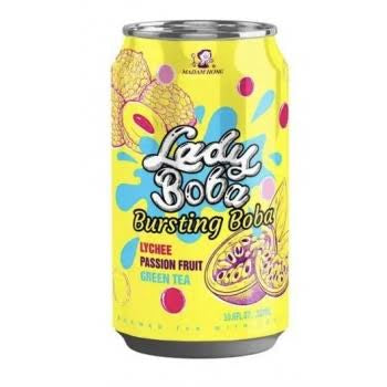 Bubble tea lychee passion